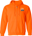 Full Zip Hoodies - Calling All Queens Invitational with Chae Campbell 2027 (Gold & Navy Blue)