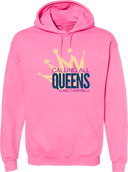 Hoodies - Calling All Queens Invitational with Chae Campbell 2027 (Gold & Navy Blue)