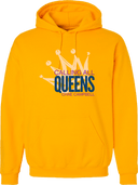 Hoodies - Calling All Queens Invitational with Chae Campbell 2027 (Gold & Navy Blue)