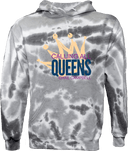 Tie-Dye Hoodies - Calling All Queens Invitational with Chae Campbell 2027 (Gold & Navy Blue)