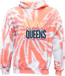 Tie-Dye Hoodies - Calling All Queens Invitational with Chae Campbell 2027 (Gold & Navy Blue)