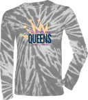 Tie-Dye Long Sleeves - Calling All Queens Invitational with Chae Campbell 2027 (Gold & Navy Blue)
