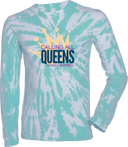 Tie-Dye Long Sleeves - Calling All Queens Invitational with Chae Campbell 2027 (Gold & Navy Blue)