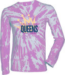 Tie-Dye Long Sleeves - Calling All Queens Invitational with Chae Campbell 2027 (Gold & Navy Blue)