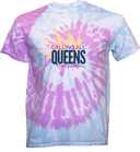 Tie-Dye Short Sleeves - Calling All Queens Invitational with Chae Campbell 2027 (Gold & Navy Blue)