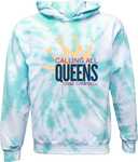 Tie-Dye Hoodies - Calling All Queens Invitational with Chae Campbell 2027 (Gold & Navy Blue)