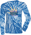 Tie-Dye Long Sleeves - Calling All Queens Invitational with Chae Campbell 2027 (Gold & Navy Blue)