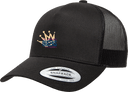 Trucker Hat - Calling All Queens Invitational with Chae Campbell 2027 (Gold & Navy Blue)