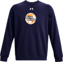 Under Armour Rival Fleece Crew - Hoop Group - orange globe
