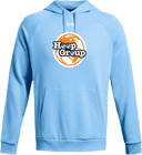 Under Armour Rival Fleece Hoodie - Hoop Group - orange globe