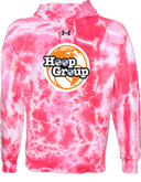 Under Armour Rival Fleece Hoodie Tie-Dye - Hoop Group - orange globe