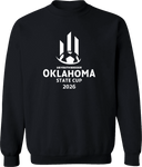 Crew Sweatshirt - USYS OK State Cup 2026 (Full White)