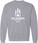 Crew Sweatshirt - USYS OK State Cup 2026 (Full White)
