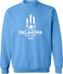 Crew Sweatshirt - USYS OK State Cup 2026 (Full White)
