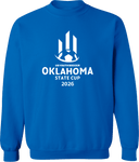 Crew Sweatshirt - USYS OK State Cup 2026 (Full White)