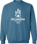 Crew Sweatshirt - USYS OK State Cup 2026 (Full White)
