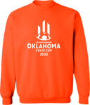 Crew Sweatshirt - USYS OK State Cup 2026 (Full White)