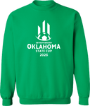Crew Sweatshirt - USYS OK State Cup 2026 (Full White)