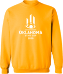 Crew Sweatshirt - USYS OK State Cup 2026 (Full White)
