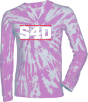 Tie-Dye Long Sleeves - Select 40 Session l East 2026 (white Text)