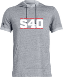 Under Armour Stadium Short Sleeve Hoodie - Select 40 Session l East 2026 (white Text)