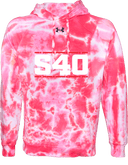 Under Armour Rival Fleece Hoodie Tie-Dye - Select 40 Session l East 2026 (white Text)