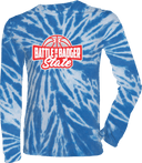 Tie-Dye Long Sleeves - Battle In The Badger State 2026 (Main Logo)