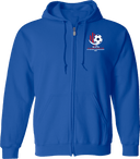 Full Zip Hoodies - USYS National State Cup Invitational Championship 2026 - White