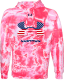 Under Armour Rival Fleece Hoodie Tie-Dye - Naptown National Challenge 2026 (UA - stars & stripes)
