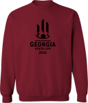 Crew Sweatshirt - USYS GA State Cup Finals (w3/3) 2026 (Full Black)