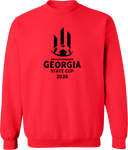 Crew Sweatshirt - USYS GA State Cup Finals (w3/3) 2026 (Full Black)