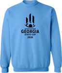 Crew Sweatshirt - USYS GA State Cup Finals (w3/3) 2026 (Full Black)