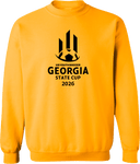 Crew Sweatshirt - USYS GA State Cup Finals (w3/3) 2026 (Full Black)