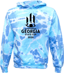 Tie-Dye Hoodies - USYS GA State Cup Finals (w3/3) 2026 (Full Black)