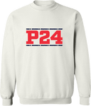 Crew Sweatshirt - Power 24 Session I 2026 (Double Bordered RED Block Text)