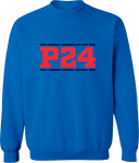 Crew Sweatshirt - Power 24 Session I 2026 (Double Bordered RED Block Text)