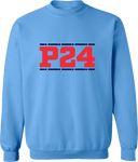 Crew Sweatshirt - Power 24 Session I 2026 (Double Bordered RED Block Text)