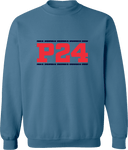 Crew Sweatshirt - Power 24 Session I 2026 (Double Bordered RED Block Text)