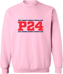 Crew Sweatshirt - Power 24 Session I 2026 (Double Bordered RED Block Text)
