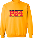 Crew Sweatshirt - Power 24 Session I 2026 (Double Bordered RED Block Text)