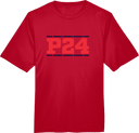 Performance Short Sleeves - Power 24 Session I 2026 (Double Bordered RED Block Text)