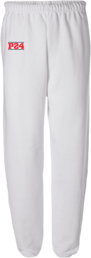 Sweatpants - Power 24 Session I 2026 (Double Bordered RED Block Text)