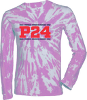 Tie-Dye Long Sleeves - Power 24 Session I 2026 (Double Bordered RED Block Text)