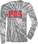 Tie-Dye Long Sleeves - Power 24 Session I 2026 (Double Bordered RED Block Text)