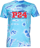 Tie-Dye Short Sleeves - Power 24 Session I 2026 (Double Bordered RED Block Text)