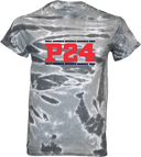 Tie-Dye Short Sleeves - Power 24 Session I 2026 (Double Bordered RED Block Text)