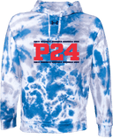 Under Armour Rival Fleece Hoodie Tie-Dye - Power 24 Session I 2026 (Double Bordered RED Block Text)