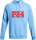 Under Armour Rival Fleece Hoodie - Power 24 Session I 2026 (Double Bordered RED Block Text)