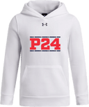 Under Armour Team Icon Fleece Hoodie - Power 24 Session I 2026 (Double Bordered RED Block Text)