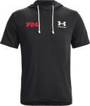 Under Armour Rival Terry Short-sleeve Hoodie - Power 24 Session I 2026 (Double Bordered RED Block Text)